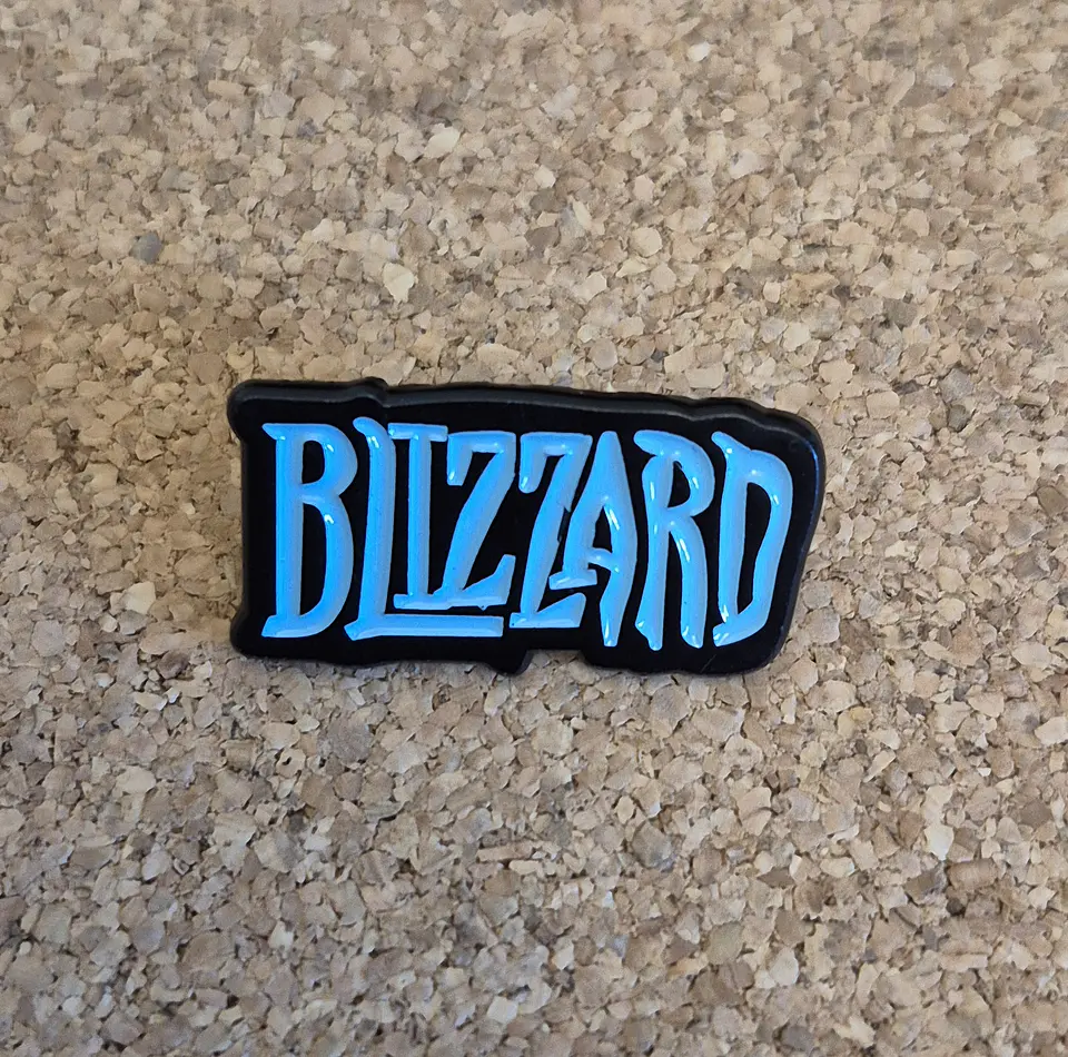Pin Blizzard Entertaintment - Logo Clássico (Single Clutch) 1