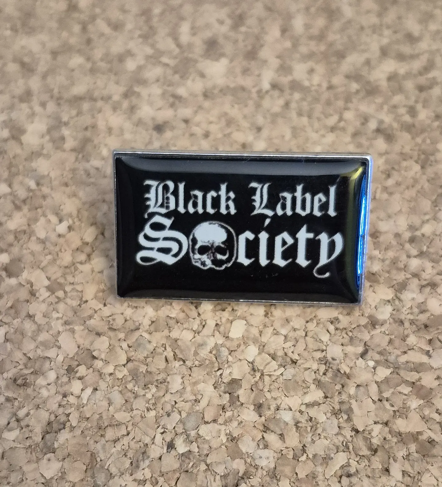 Pin Black Label Society - Logo & Skull (Single Clutch) 1