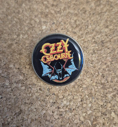 ​Pin Ozzy Osbourne - 2 Modelos (Single Clutch)