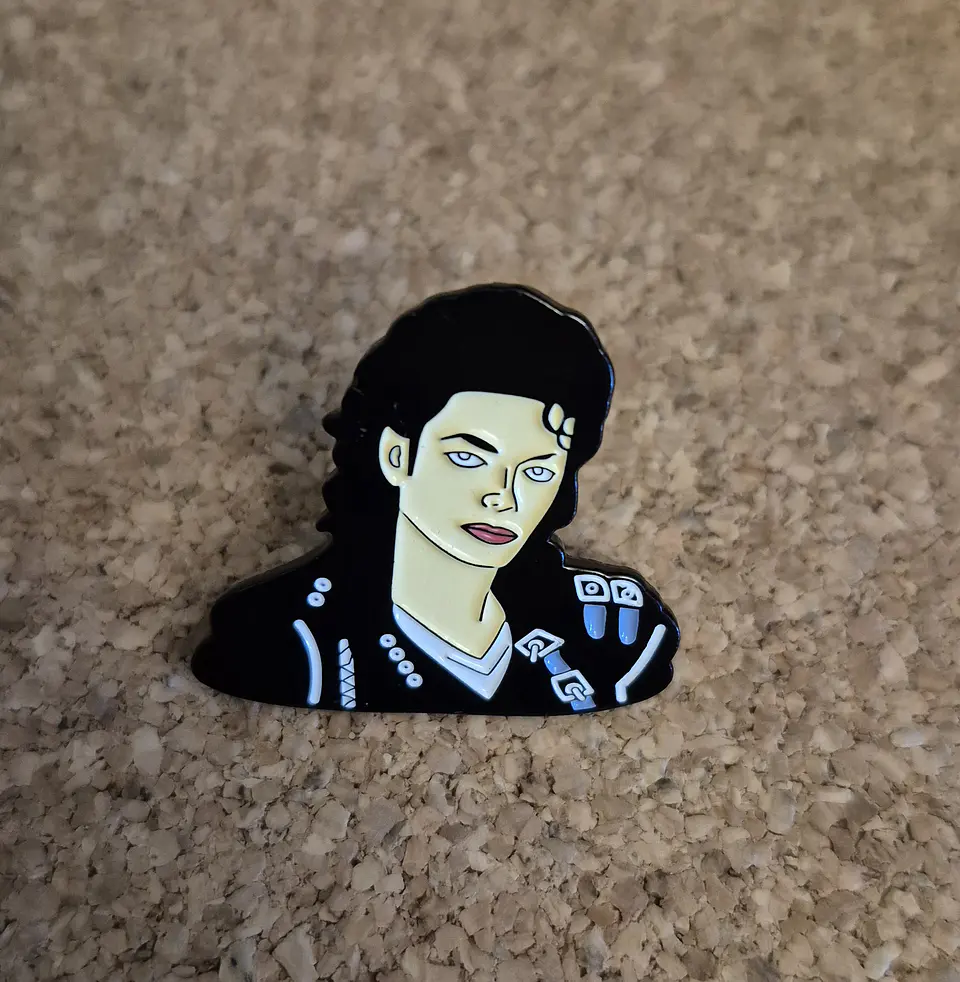 Pin Michael Jackson - 2 Modelos (Single Clutch) 2