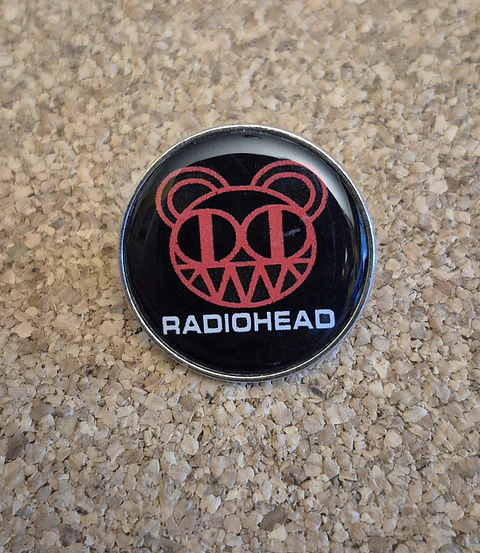 Pin Radiohead - 2 Modelos (Single Clutch)