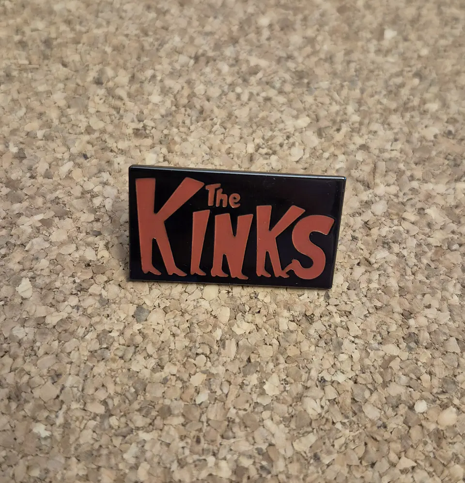 Pin The Kinks - Logótipo Clássico (Single Clutch) 1