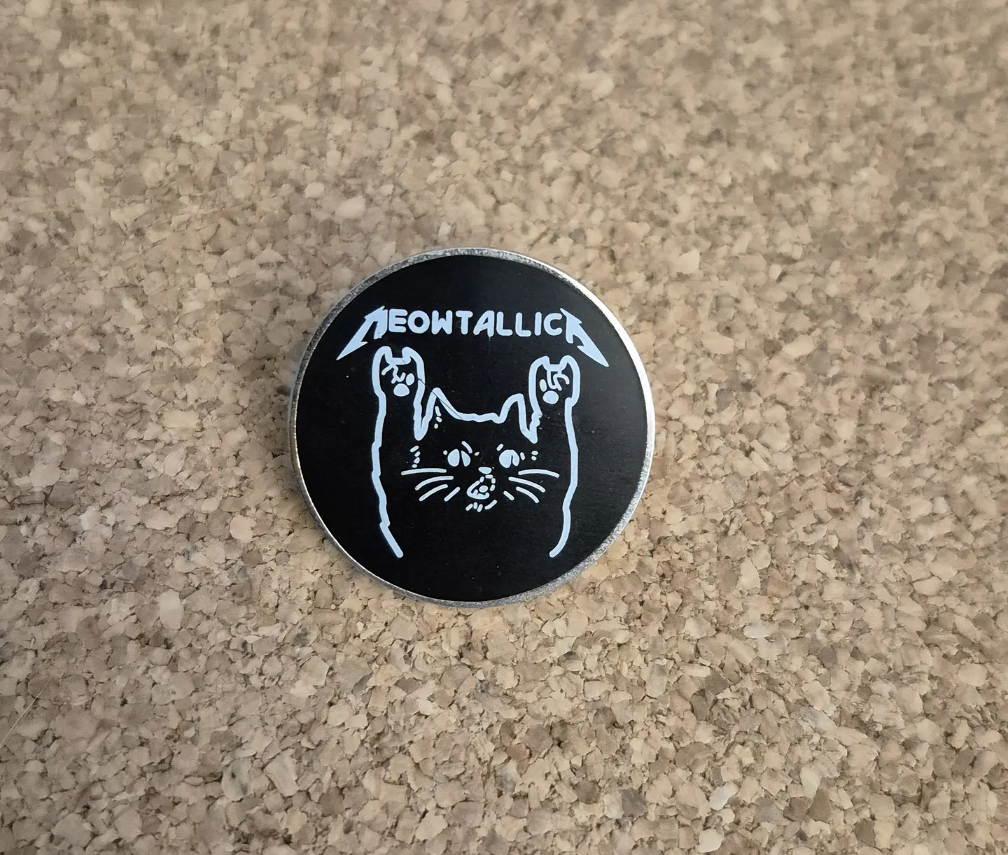 Pin Meowtallica