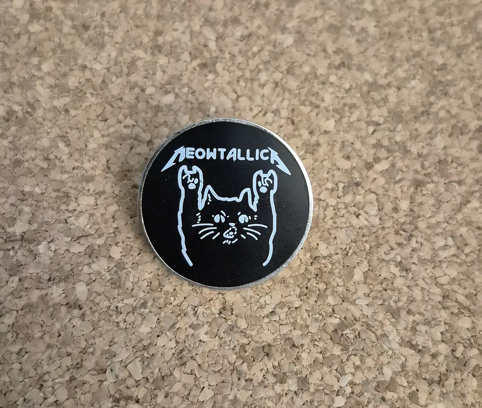 Pin Meowtallica