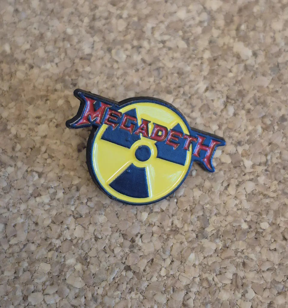 Pin Megadeth - 2 Modelos (Single Clutch) 2