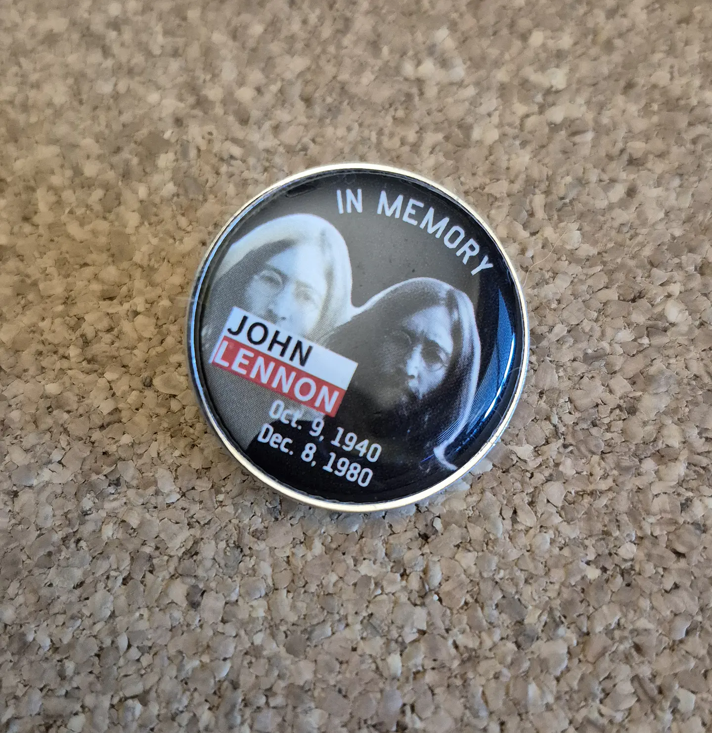 Pin John Lennon - 2 Modelos (Single Clutch) 1