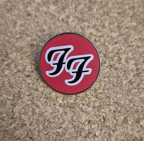 Pin Foo Fighters - 4 Modelos - Desde 5€ (Single Clutch) 