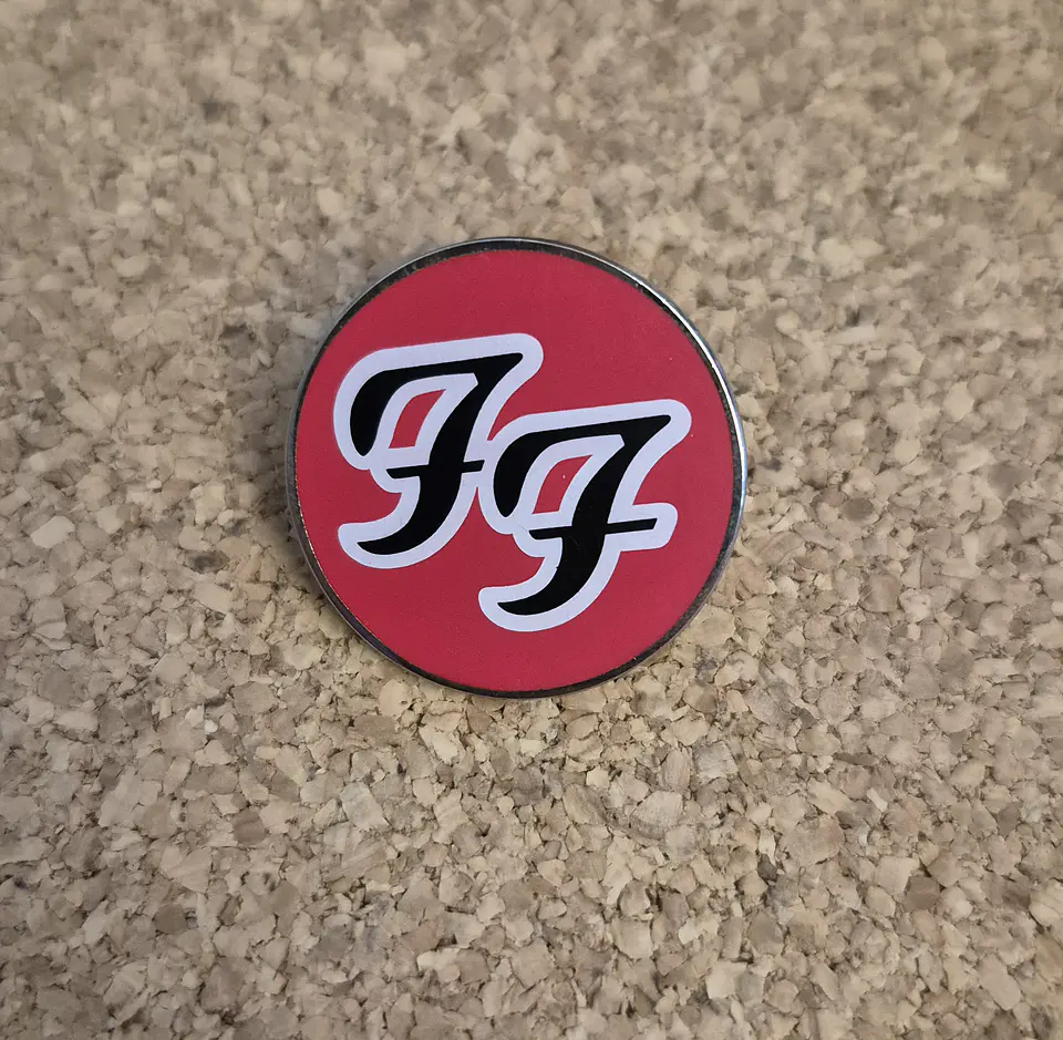 Pin Foo Fighters - 4 Modelos - Desde 5€ (Single Clutch)  2