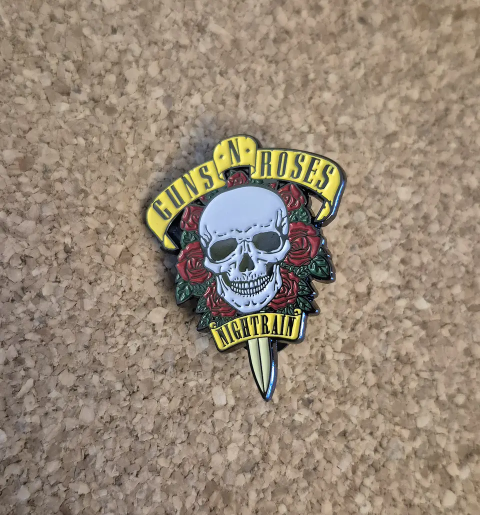 Pin Guns N' Roses - 2 Modelos (Double Clutch) 2