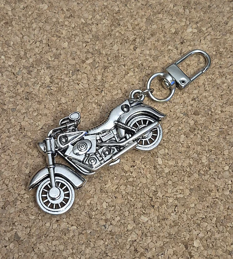 ​Porta-chaves Motociclo Custom - Rodas Funcionais