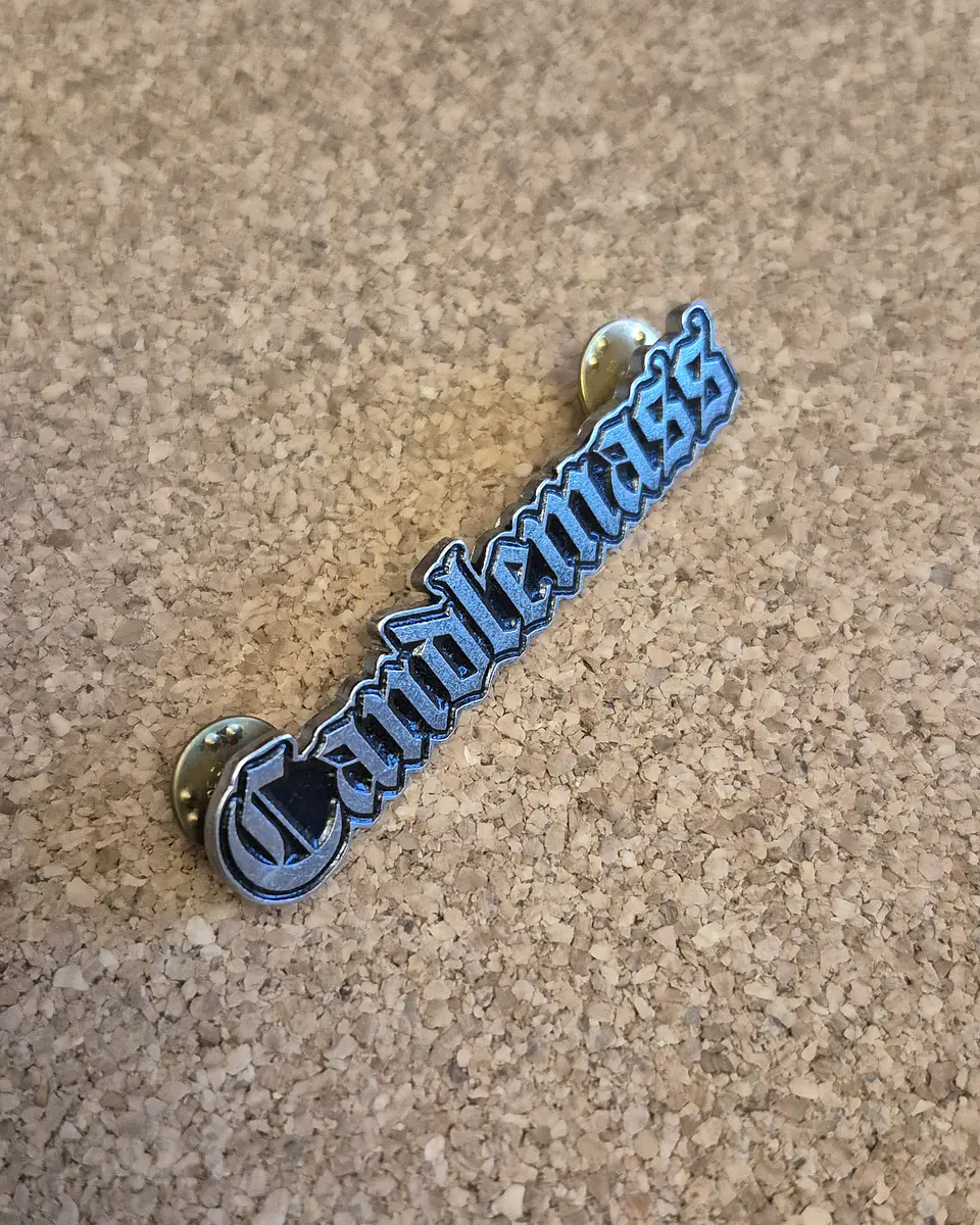 ​Pin Candlemass - Logótipo (Double Clutch) 1