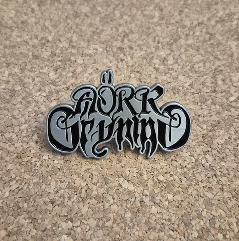 Pin Mork Gryning - Logo (Double Clutch) 