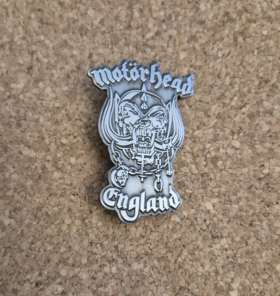 Pin Motörhead - England Snaggletooth (Double Clutch) 2