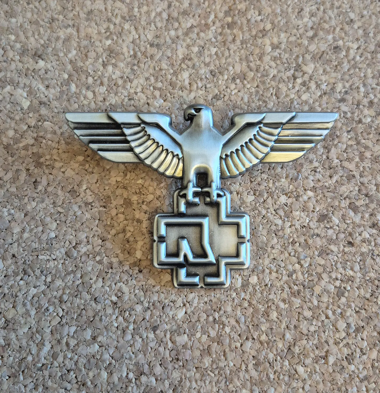 Pin Rammstein - Eagle Logo (Double Clutch) 1