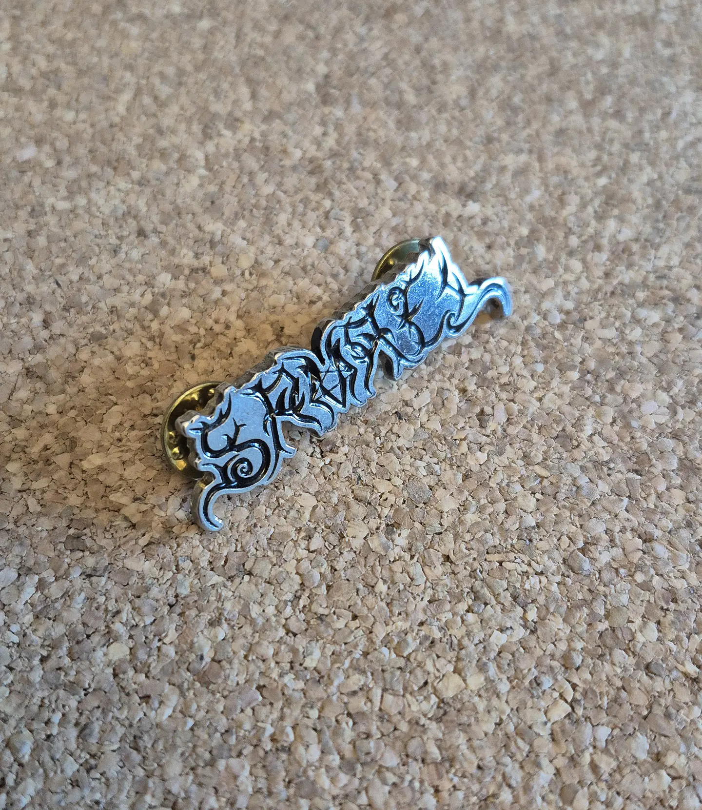 Pin Samael - Old Logo (Double Clutch) 2