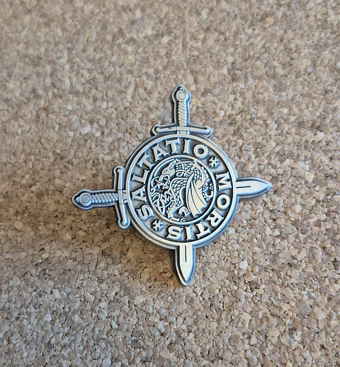 Pin Saltatio Mortis - Medieval Shield (Double Clutch) 