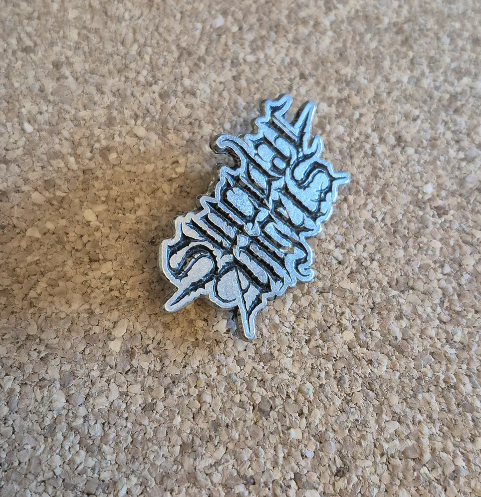 Pin Suicidal Angels - Logo (Double Clutch) 1