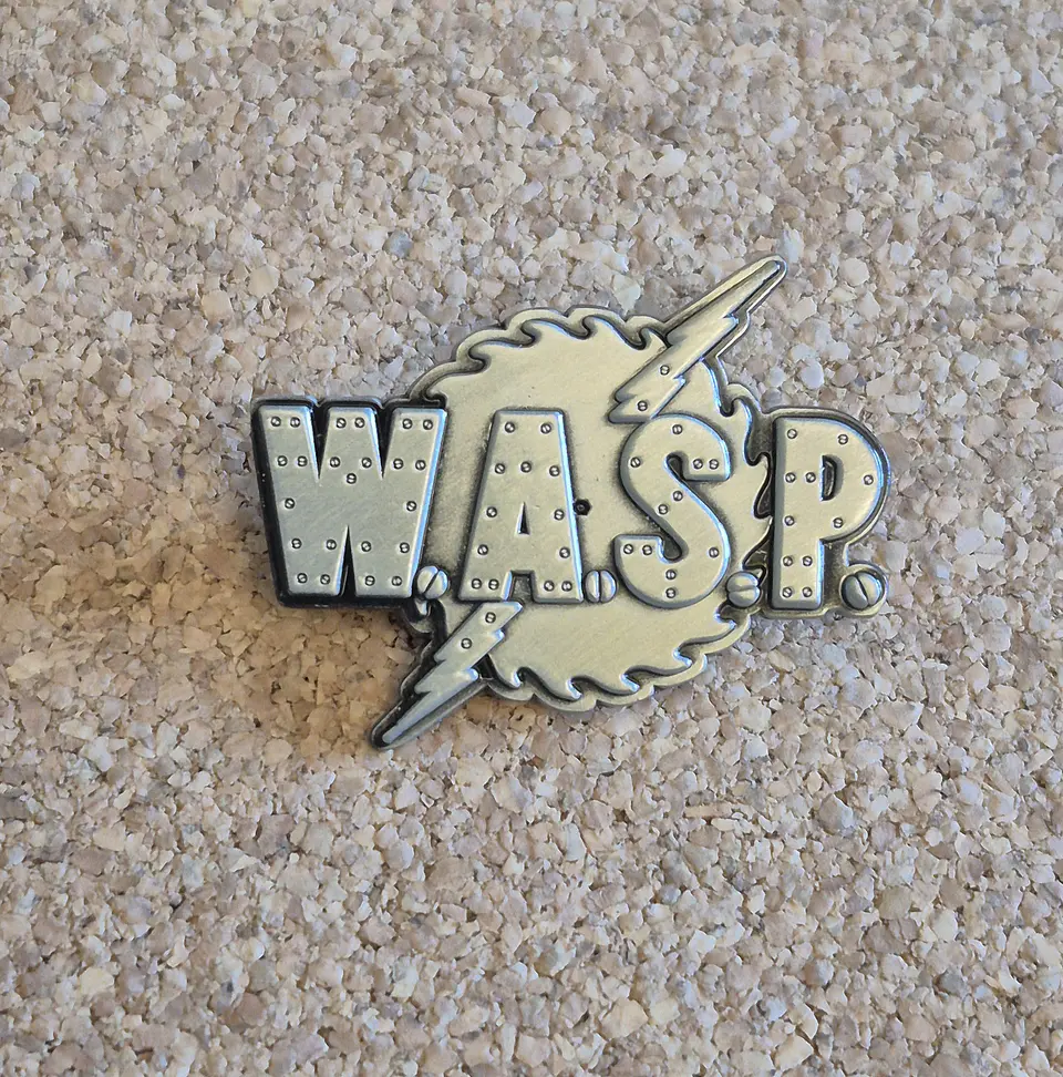 Pin Wasp - Logo (Double Clutch) 2