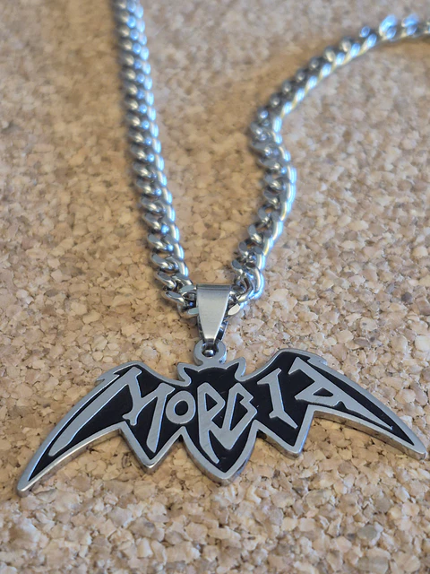 Colar Morbid - Bat Logo
