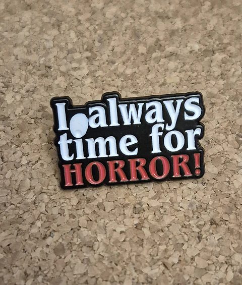 ​Pin Coleção: Horror Quotes - 5 Modelos (Single Clutch)