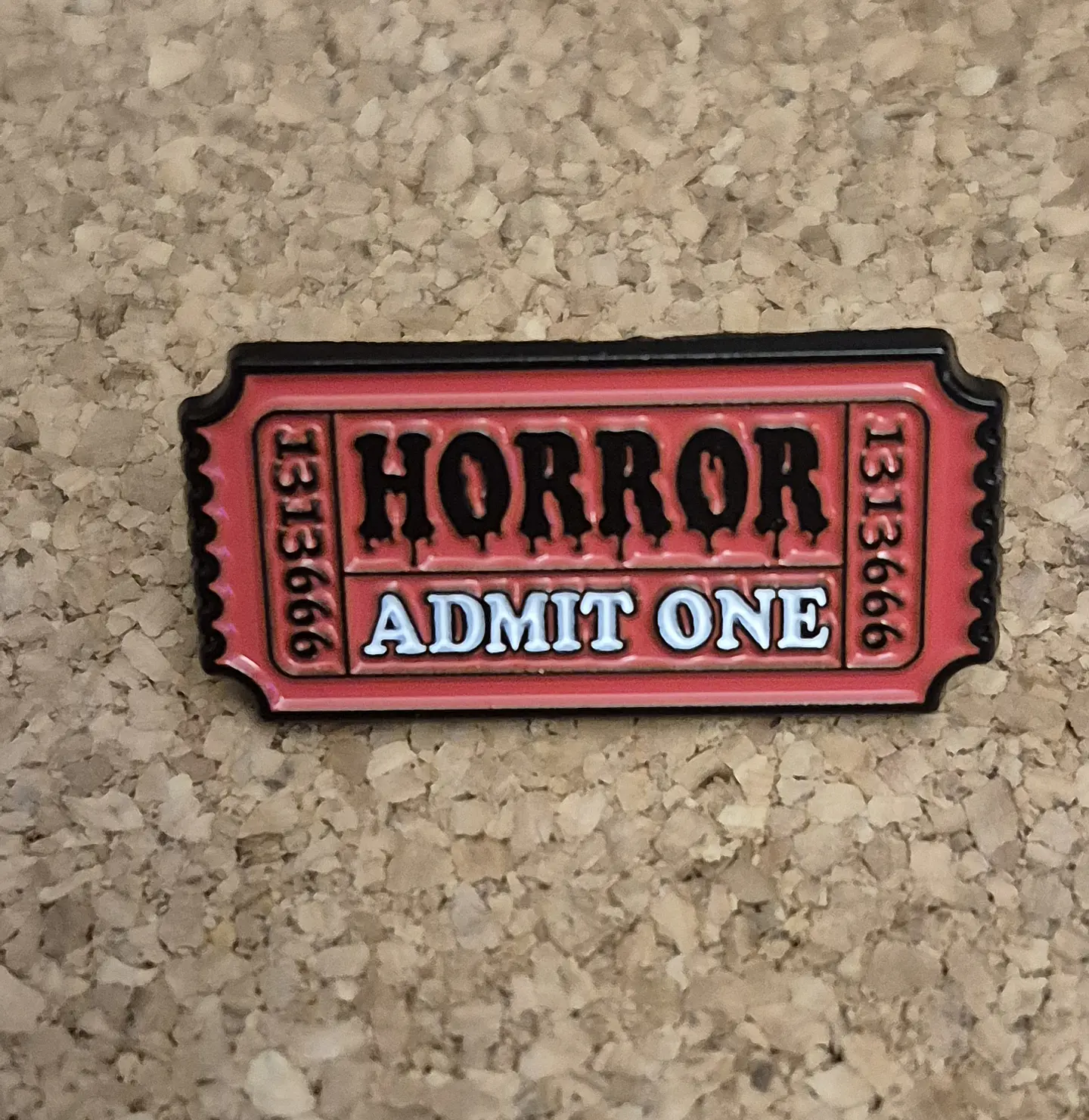 ​Pin Coleção: Horror Quotes - 5 Modelos (Single Clutch) 3