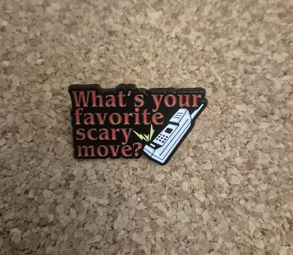 ​Pin Coleção: Horror Quotes - 5 Modelos (Single Clutch) 4