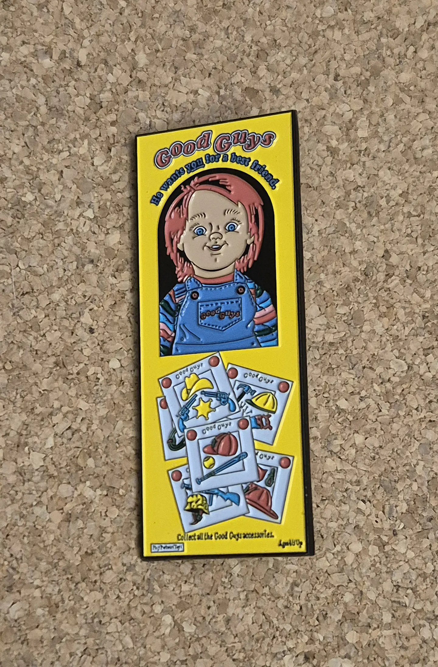 ​Pin Chucky (Boneco Assassino) - 8 Modelos (Single / Double Clutch) 3