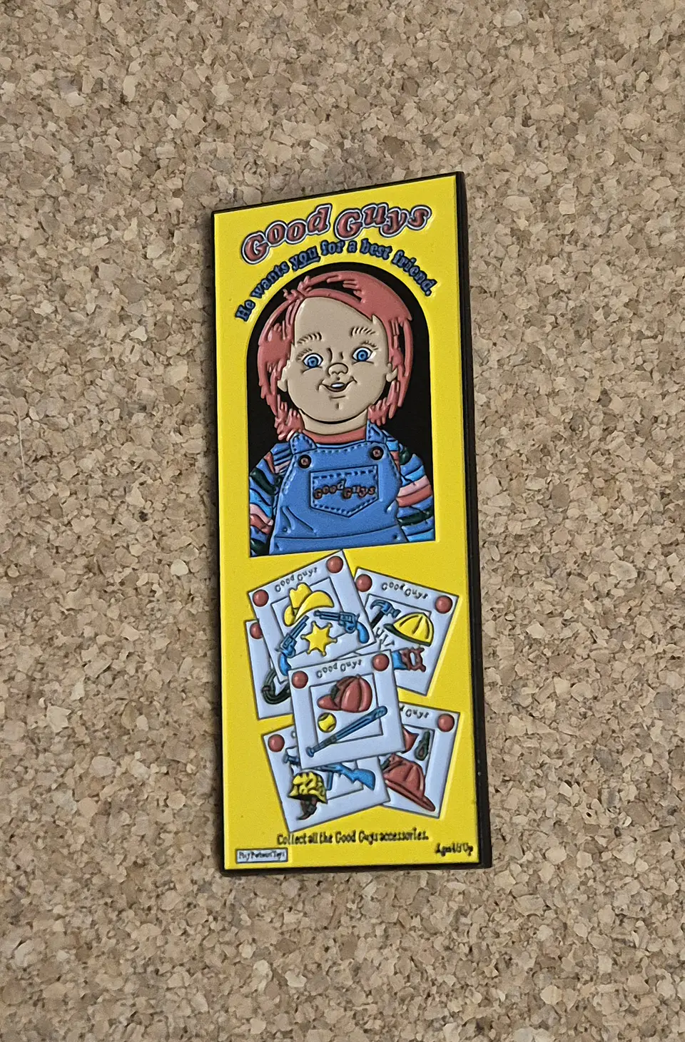 ​Pin Chucky (Boneco Assassino) - 8 Modelos (Single / Double Clutch) 3