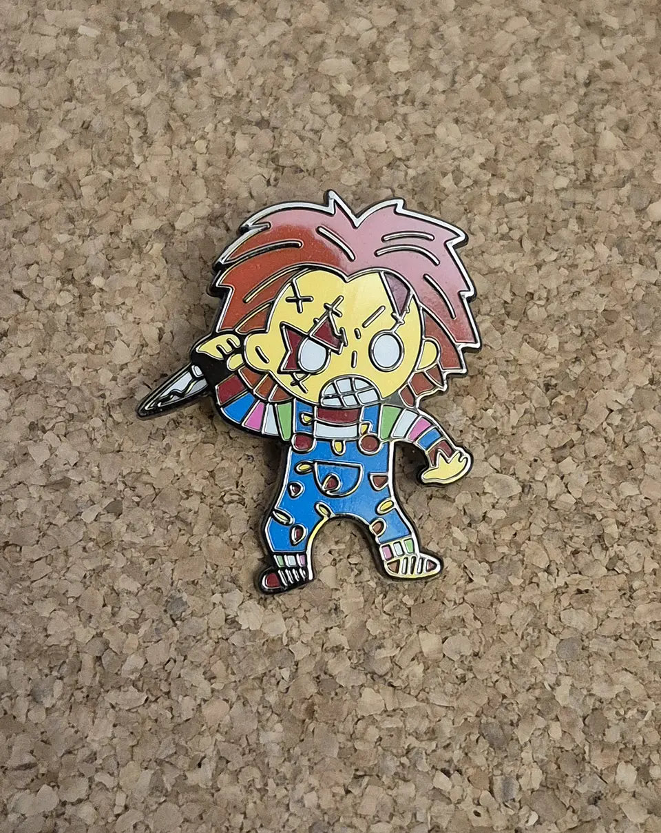 ​Pin Chucky (Boneco Assassino) - 8 Modelos (Single / Double Clutch) 6