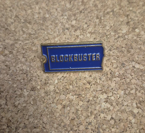 ​Pin Blockbuster Video (Single Clutch)