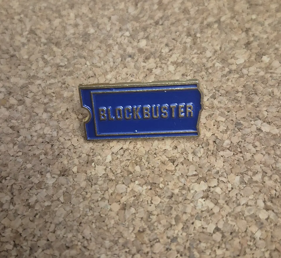 ​Pin Blockbuster Video (Single Clutch) 1