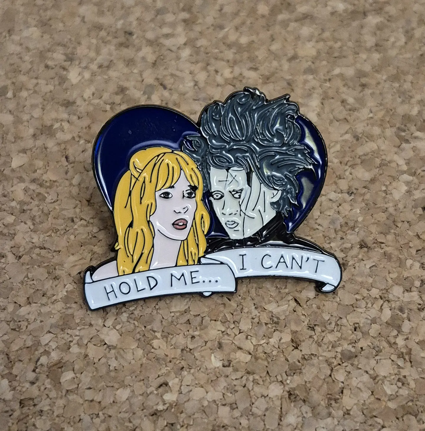 Pin Edward Scissorhands - Edward Mãos de Tesoura (Single Clutch) 1