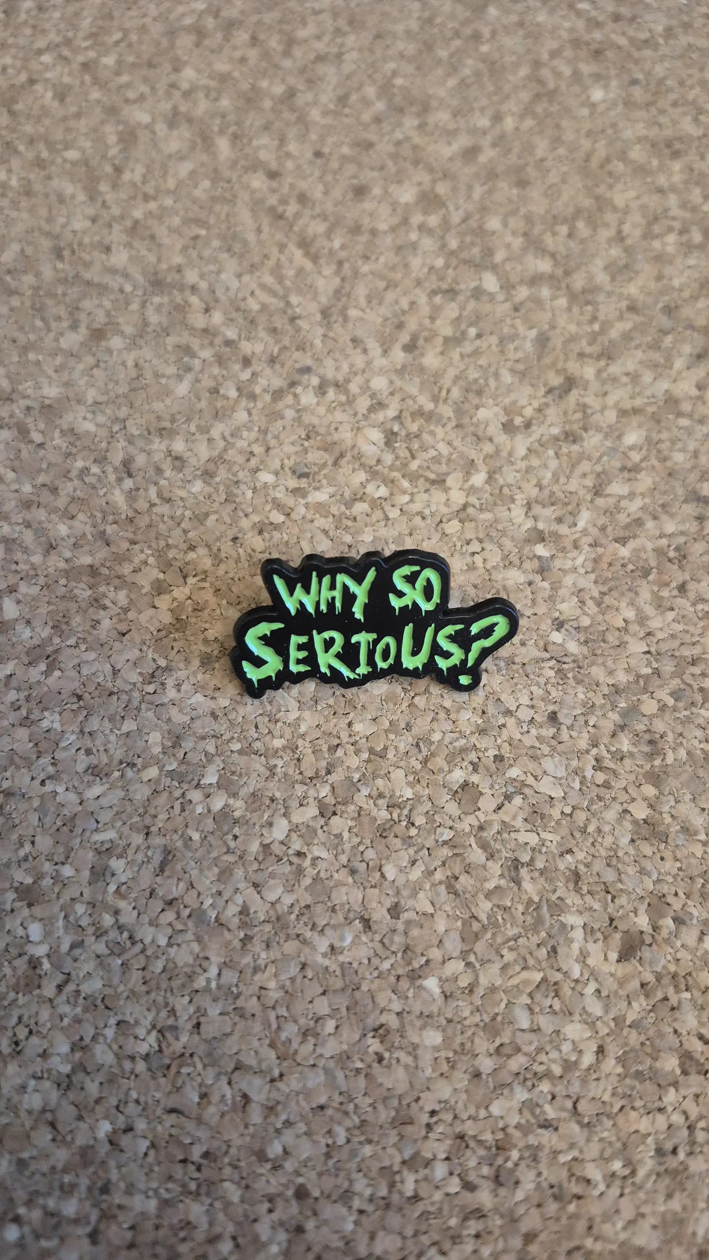 Pin The Joker - Why So Serious? (Single Clutch)  1