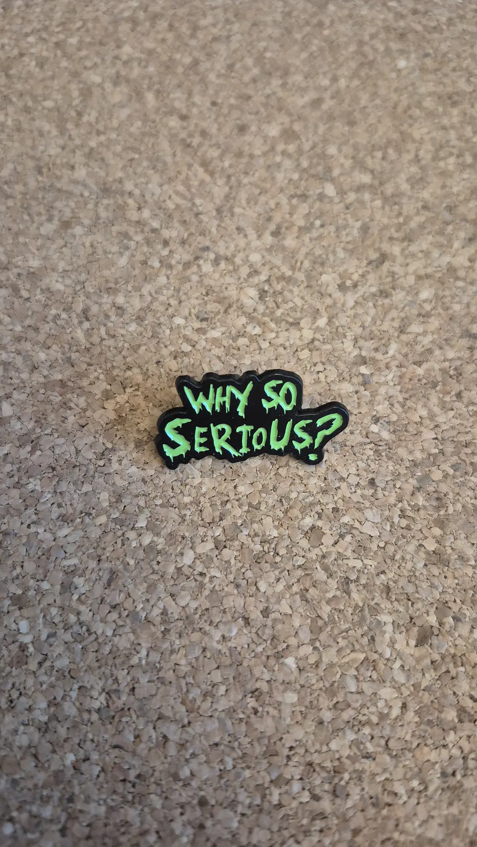 Pin The Joker - Why So Serious? (Single Clutch)  1