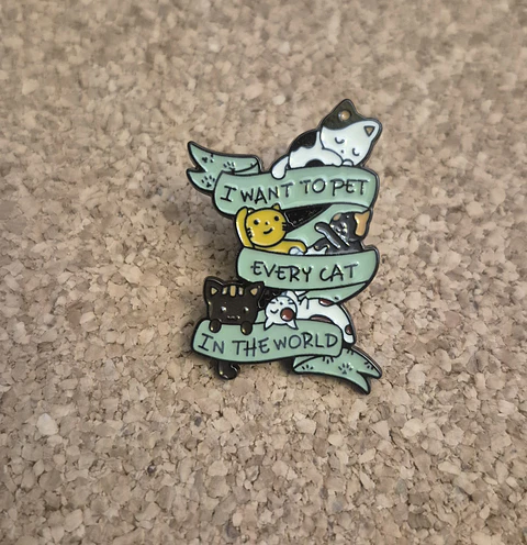 Pin Cães e Gatos - 11 Modelos - Desde 5€ (Single/double Clutch)