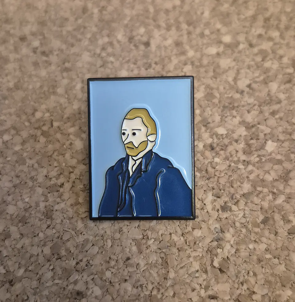 ​Pin Vincent Van Gogh - 4 Modelos - Desde 5€ (Single/Double Clutch) 2