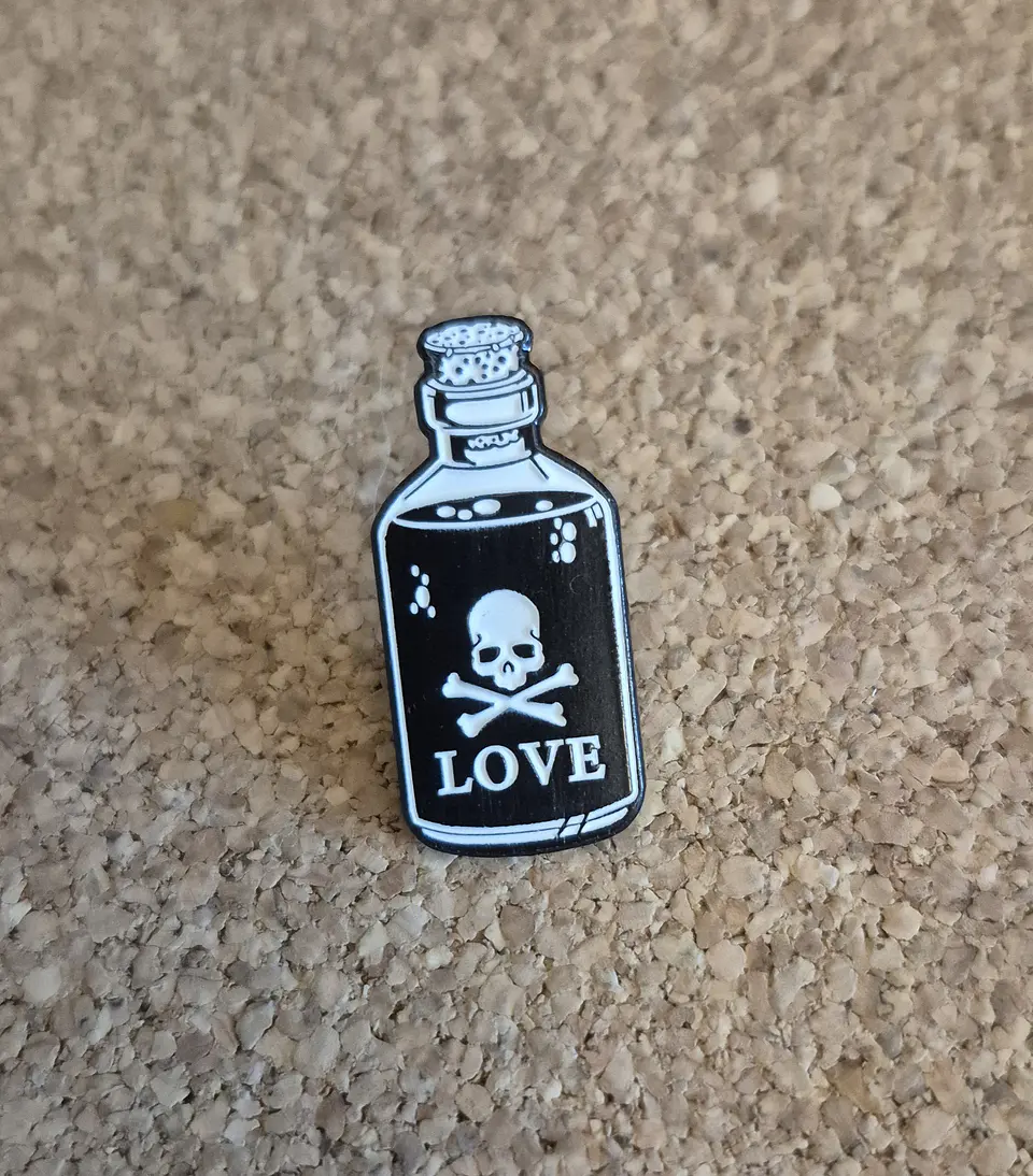 Pin Coleção: Mystic, Gothic & Dark Aesthetic- 17 Modelos (Single Clutch) 7