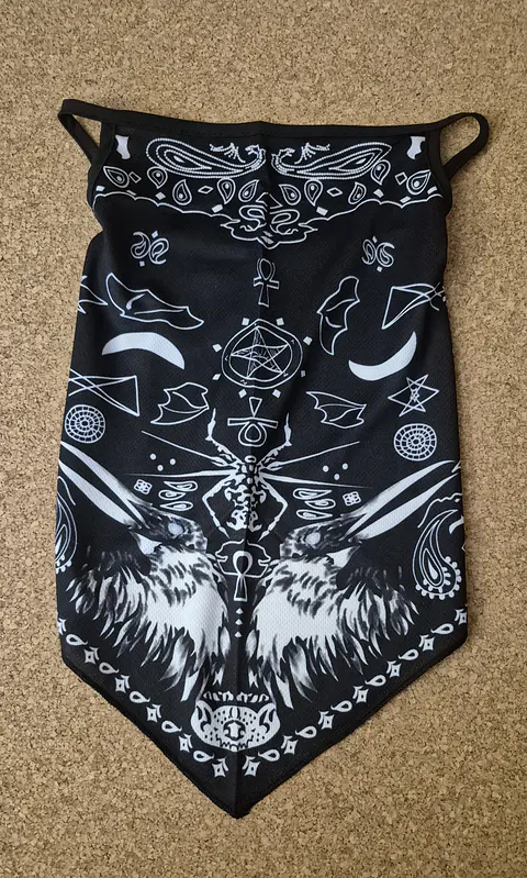 "Dark Raven" Buff / Versatile Bandana