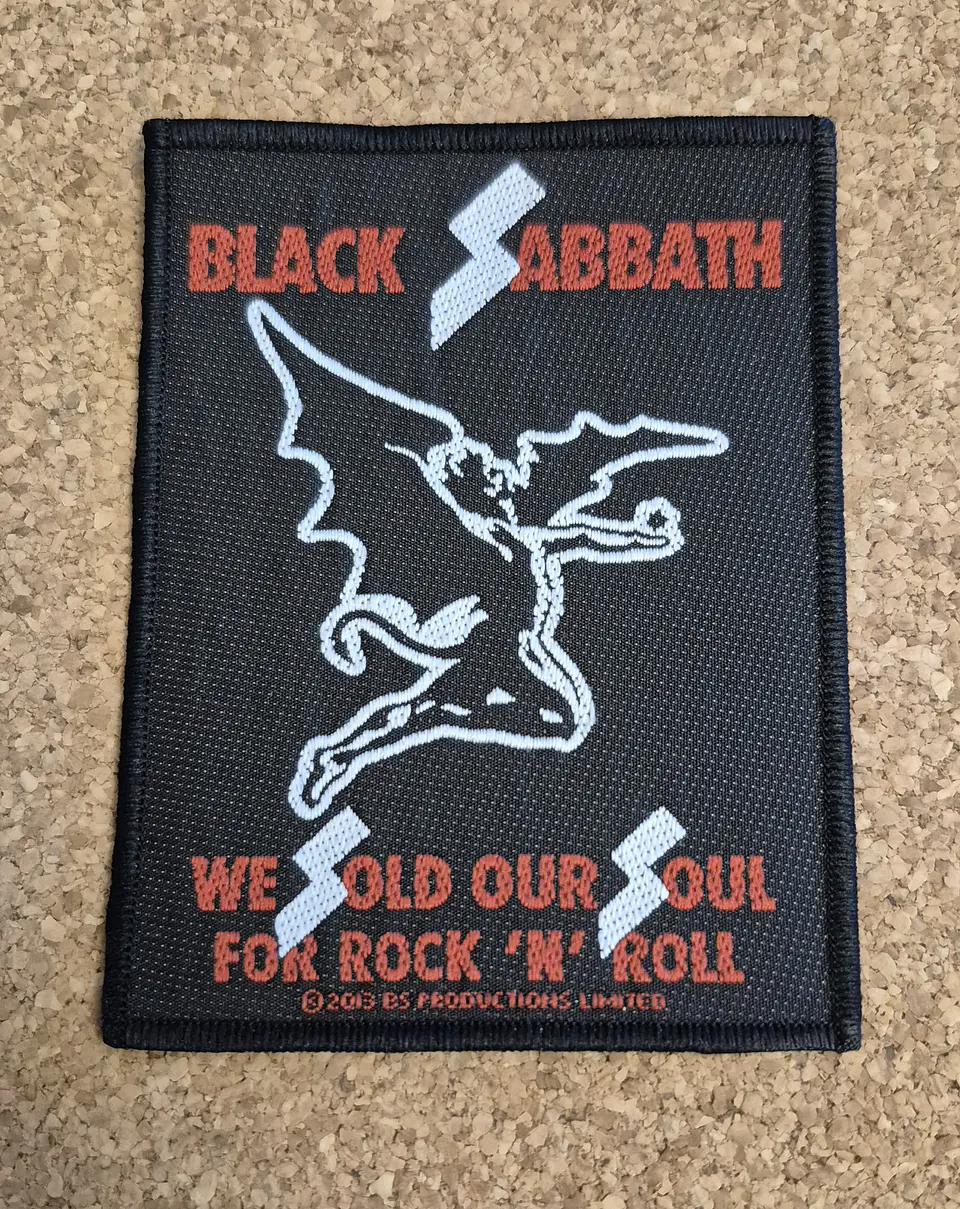 Black Sabbath Patch - Woven & Sew-on e Modelos (Desde 7€)  3