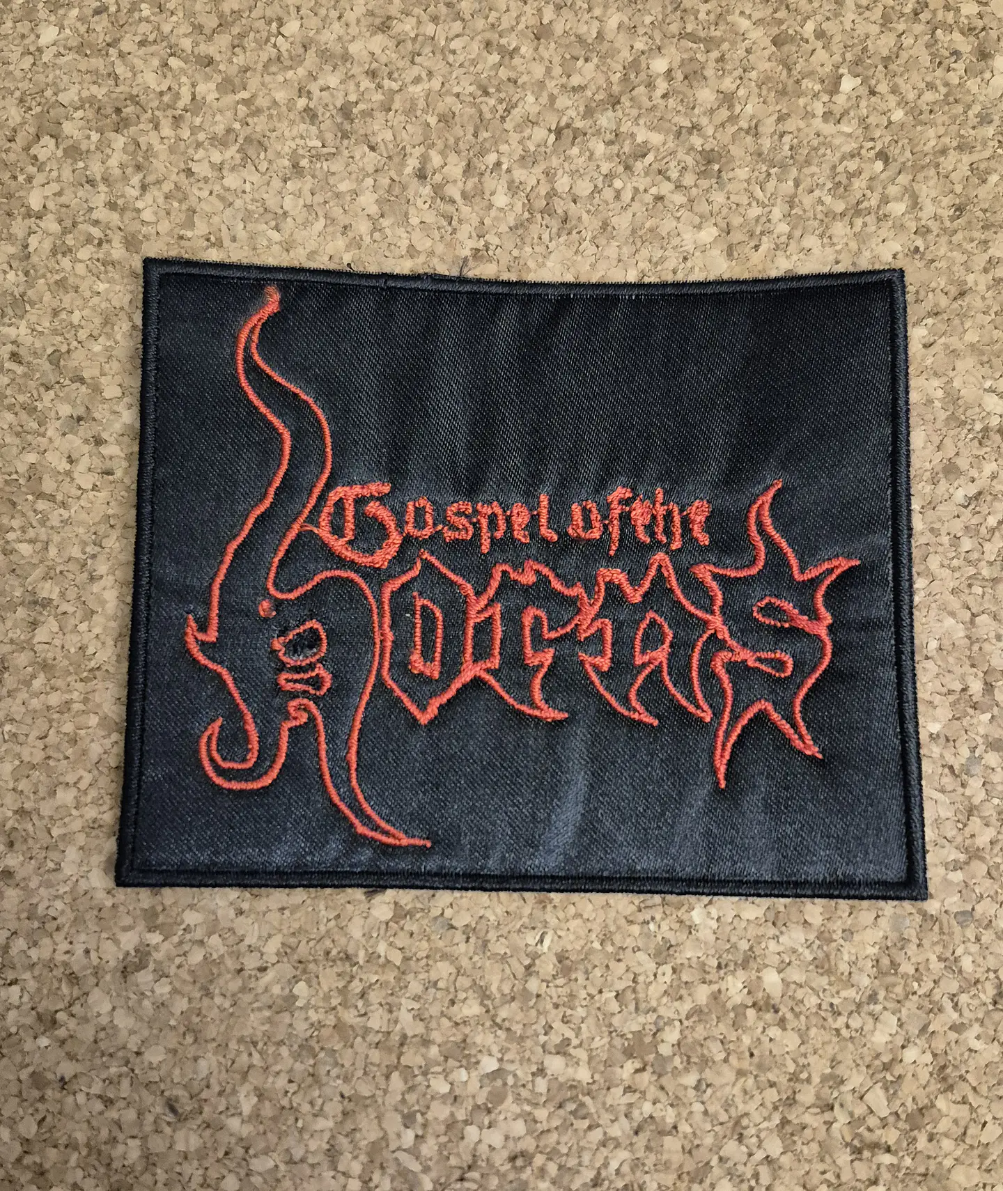 Gospel Of The Horns Patch - Embroidered (Sew-on) 1