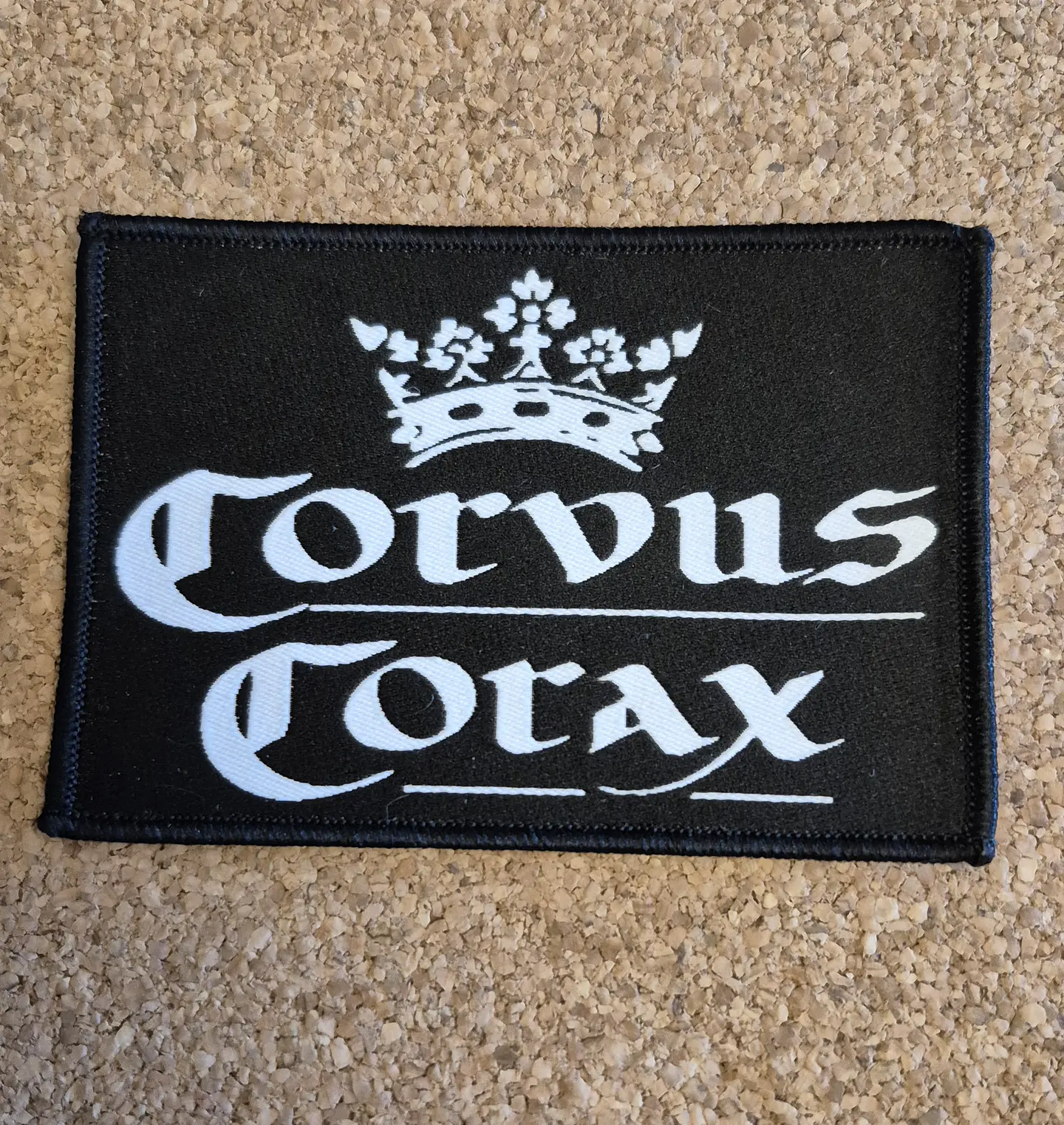 Corvus Corax Patch - Woven (Sew-on) 1