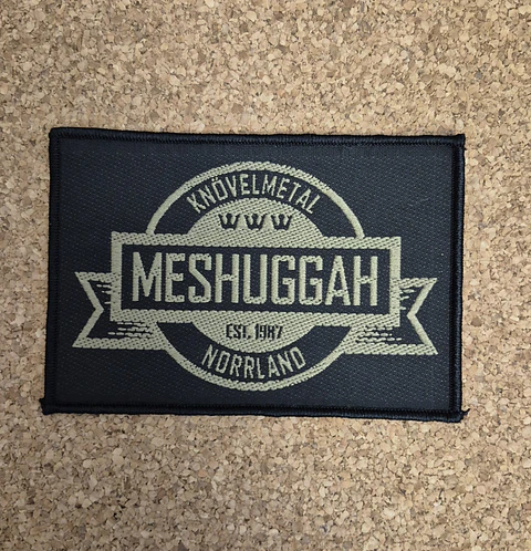 Meshuggah Patch - Woven (Sew-on)