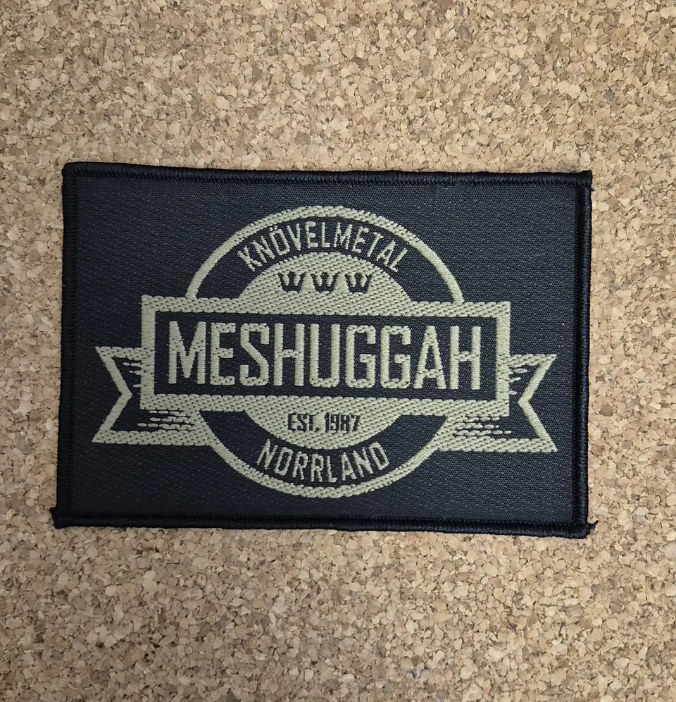 Meshuggah Patch - Woven (Sew-on) 1