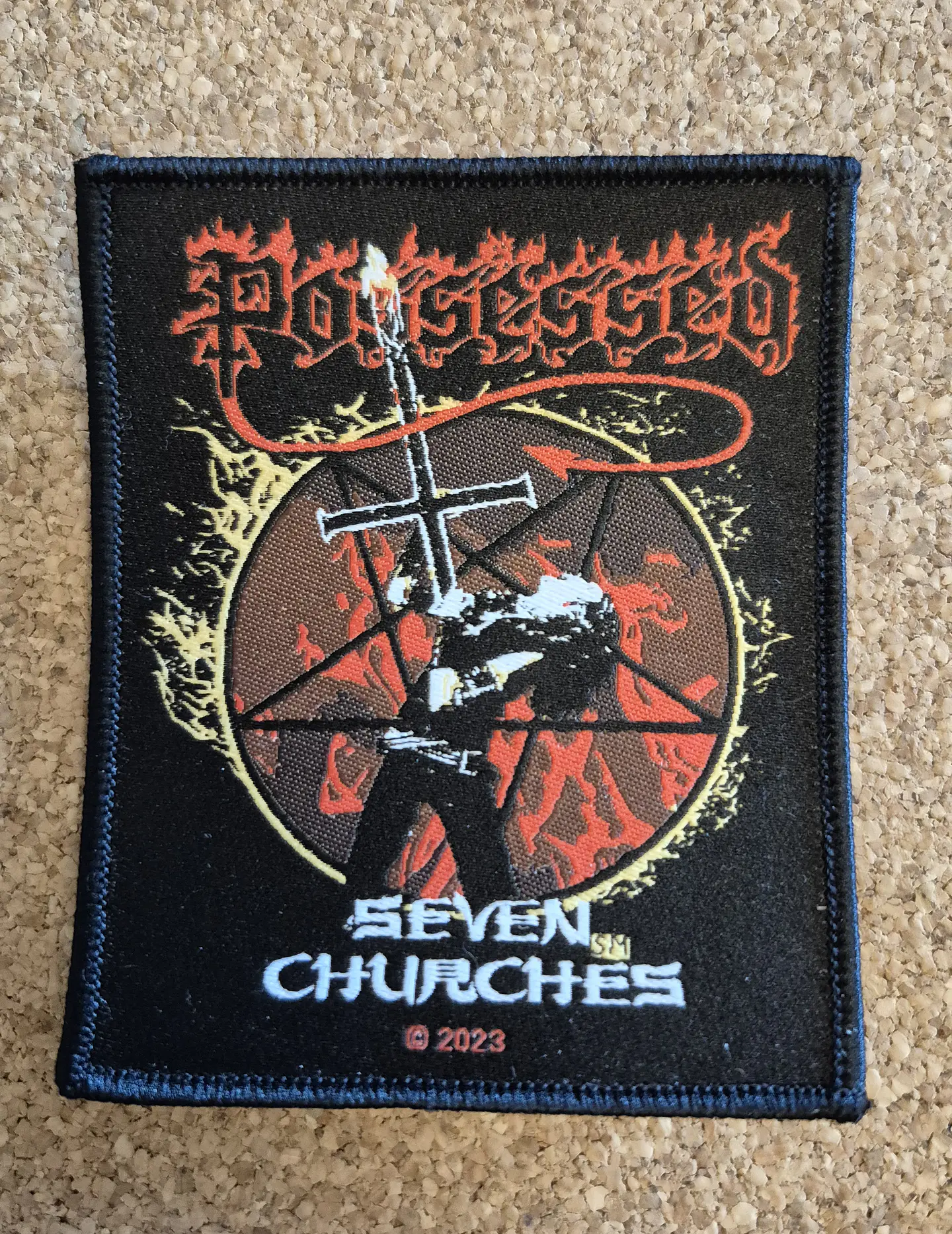 Possessed Patch - Woven (Sew-on) 1