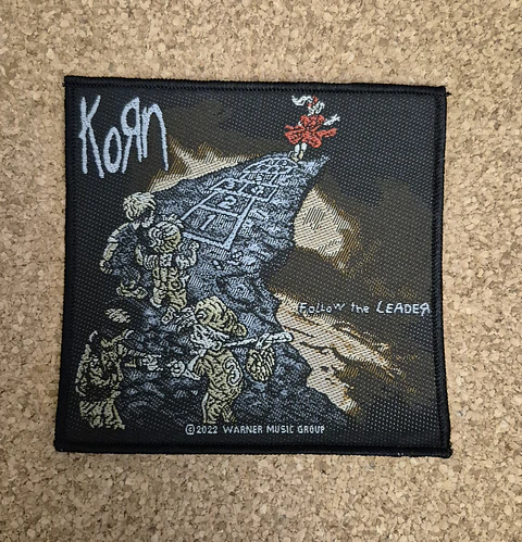Korn Patch - Woven & Sew-on 3 Modelos