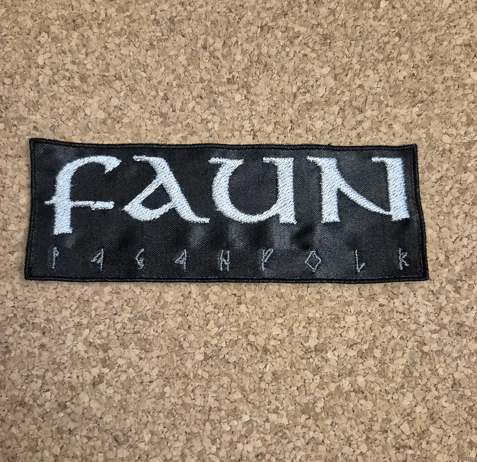 Faun Patch - Embroidered & Sew-on 2 Modelos 1