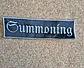 Summoning Patch - Embroidered & Woven 2 Modelos (Desde 8€) - Thumbnail 2