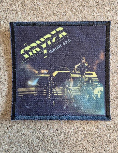 Stryper Patch - Embroidered & Woven 2 Modelos