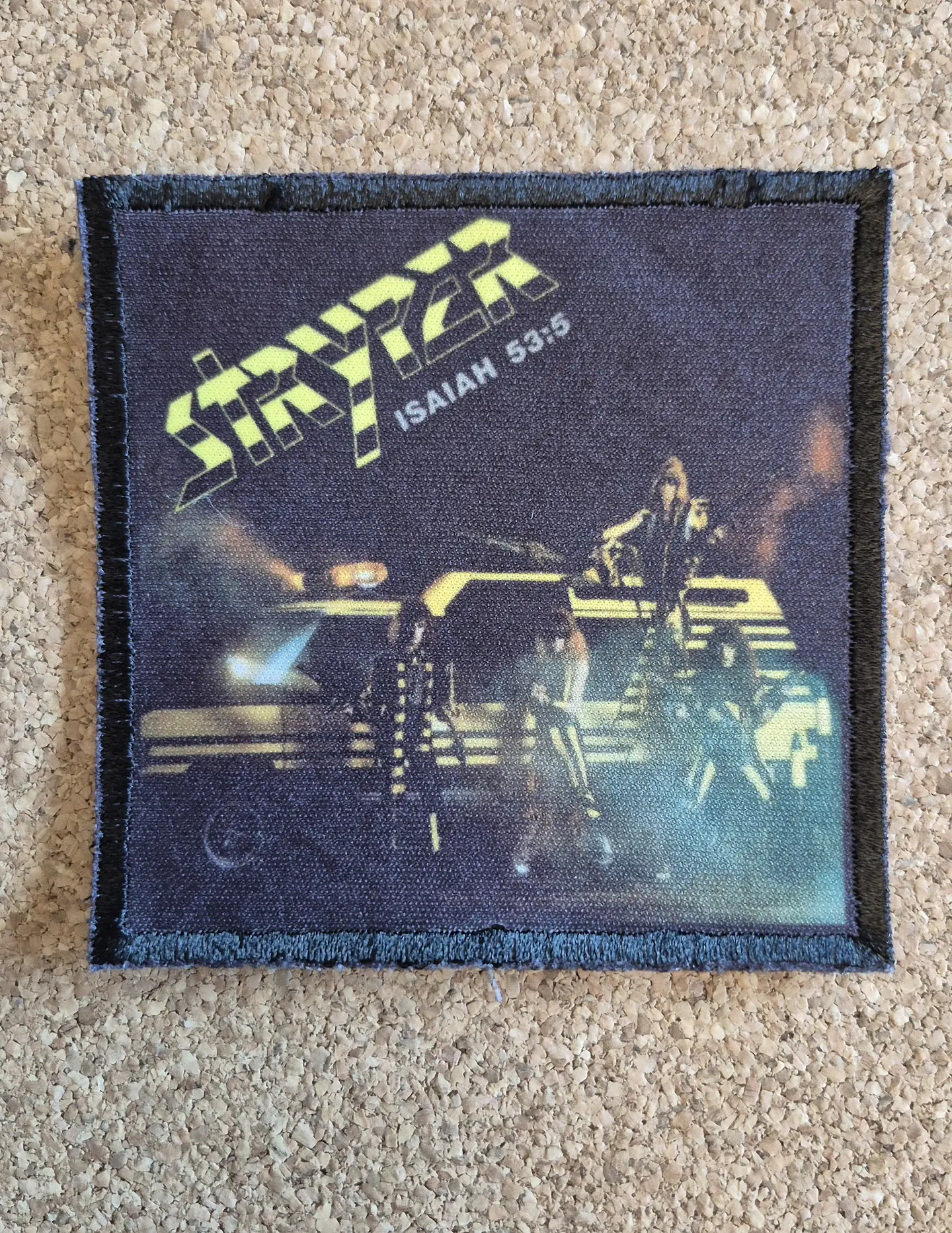 Stryper Patch - Embroidered & Woven 2 Modelos 1