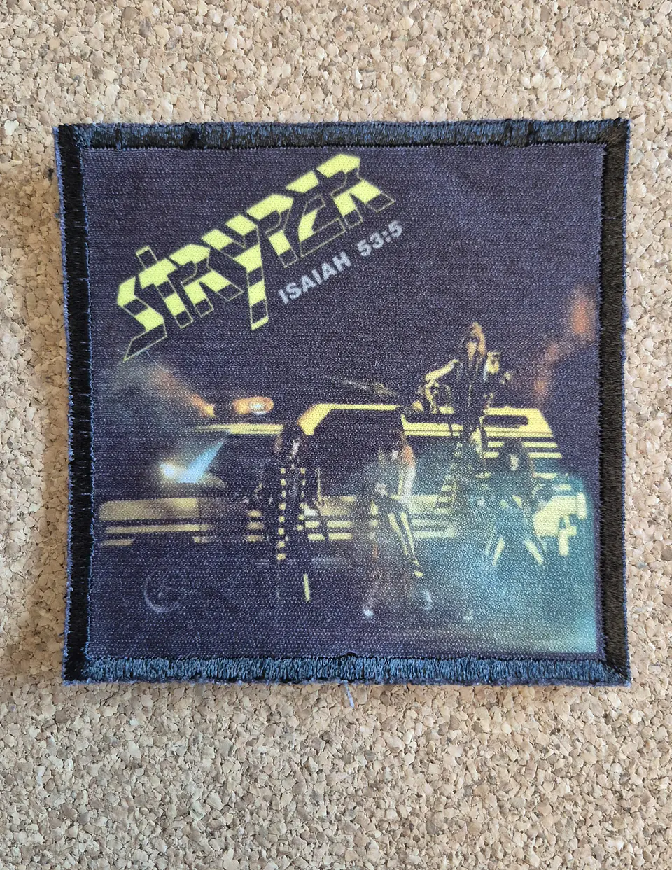 Stryper Patch - Embroidered & Woven 2 Modelos 1